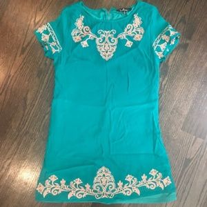 Lulus Aqua Dress